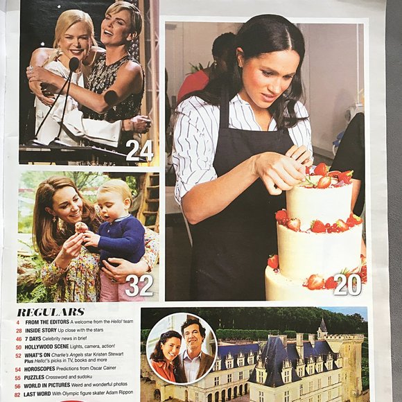 Hello Canada Magazine Nov. 18, 2019 Meghan Markle, Prince Harry, Charlize Theron - Picture 2 of 3